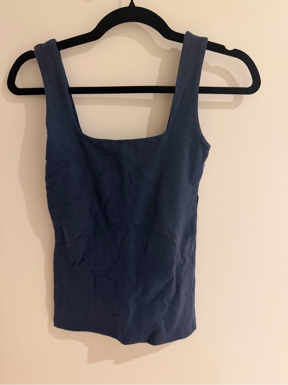 Abercrombie & Fitch Classic Navy Square-Neck Tank Top - Women